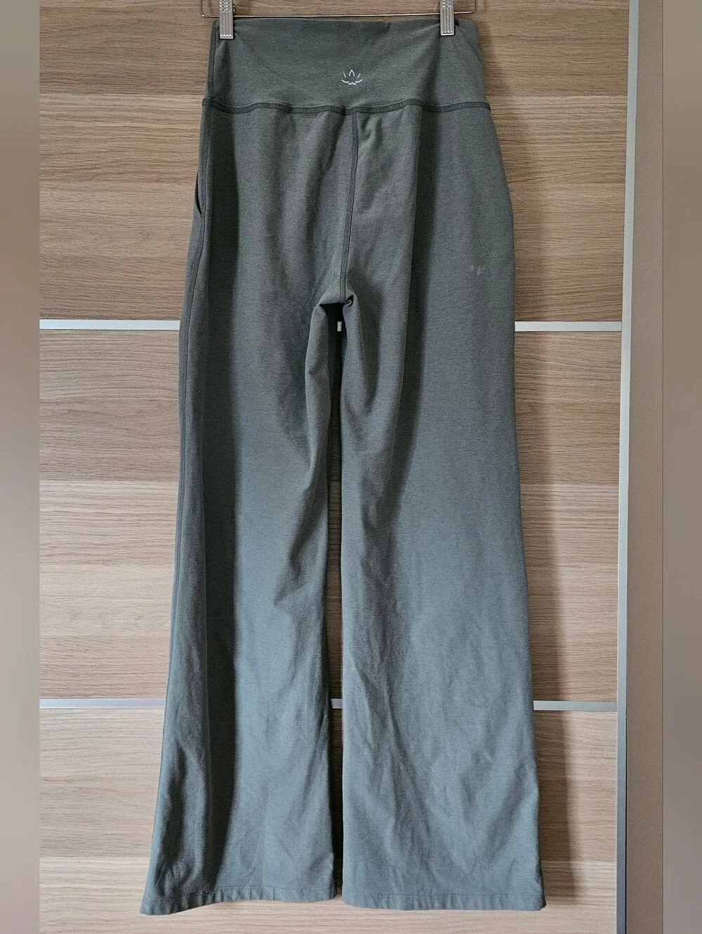 Beyond Yoga Spacedye Laid Back Wide Leg Pants S/P Dusty Forest Heather 31